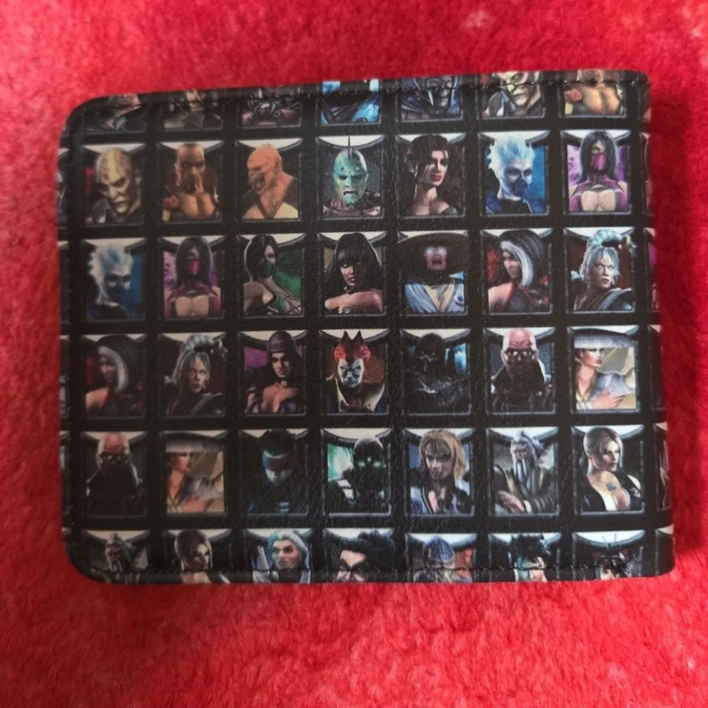 New Mortal Kombat Anime Manga Leather Wallet